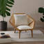 Fauteuil Papasan large de 41,3 po Abbegail