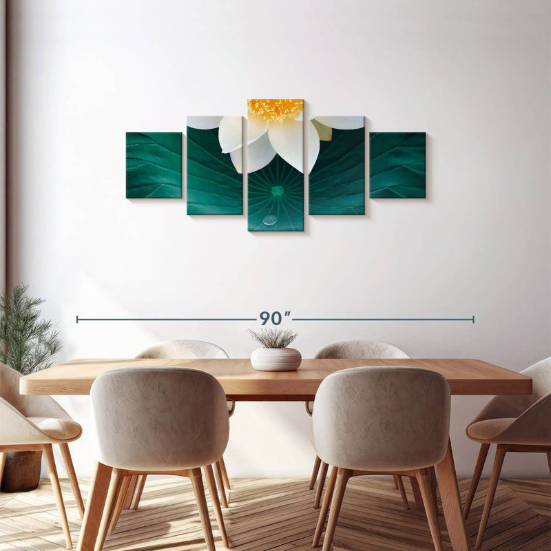 Lotus Chinese, 30" H x 68" W
