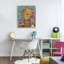 Cadre flottant Boho Tiger & Flowers, design par Carla Daly-163270209-163270239