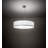 Cilindro 3 - Light Nickel/White Shaded Pendant