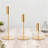 French Taper Candlestick Holders Modern Metal Candle Sticks For Wedding Centerpieces, Mantel, Home, And Party Decor-1593814610-1593814613