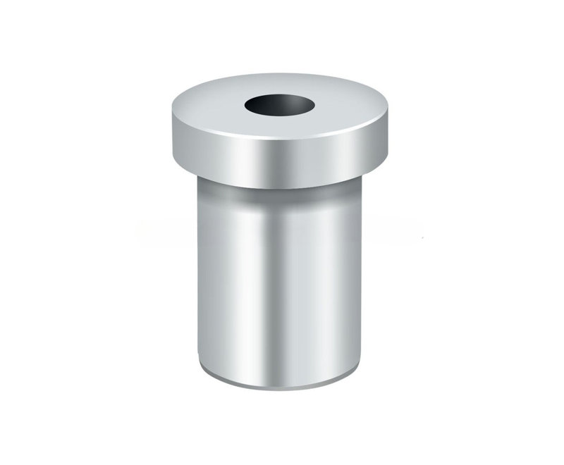 Deltana PB985U26 Pivot Base; Bright Chrome Finish, Polished Chrome