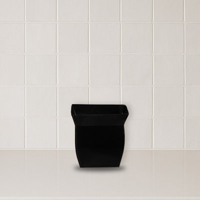 Fluted Metal Square Planter