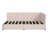 Beige Linen Fabric Daybed With Twin Size Bed Frame And 2 Drawers - No Box Spring Required, Versatile Bedroom Decor Storage In Upholstery Needed, Relaxing Addition-1759780248