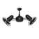 39" Dagny Dual Rotational 3 Blade Ceiling Fan with Remote