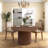 Charleily 47.2'' Solid Wood Round Dining Table-113208119