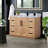Cicero 48" Single Bathroom Vanity with Grain Engineered Stone Countertop without Mirror
