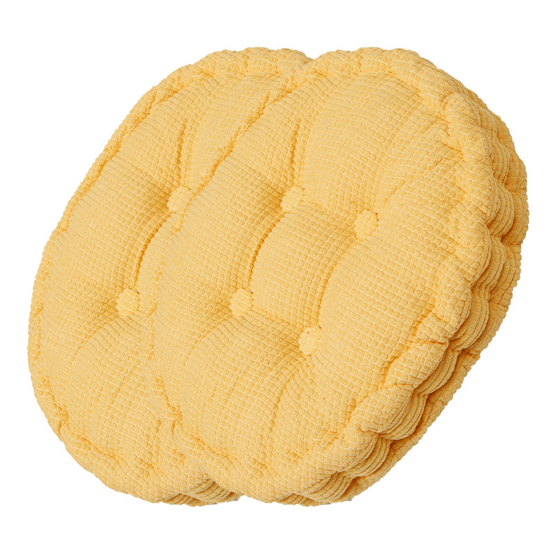 Coussin de siège d'extérieur, Jaune