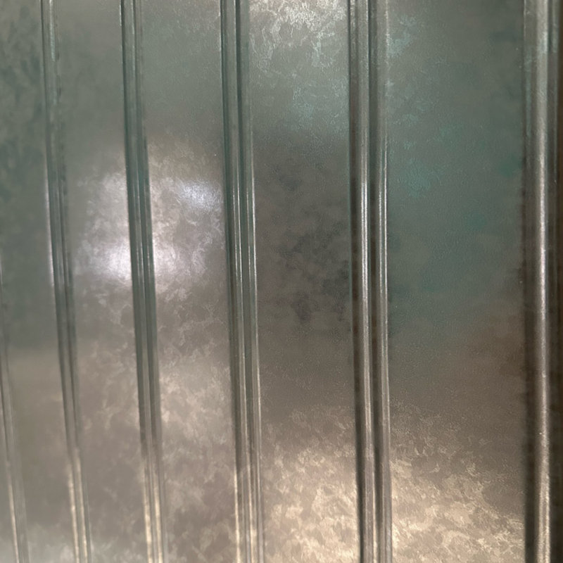 Beadboard - MirroFlex x 8 pi Panneaux de lambris à coller - 160 pieds carrés, Galvanisé