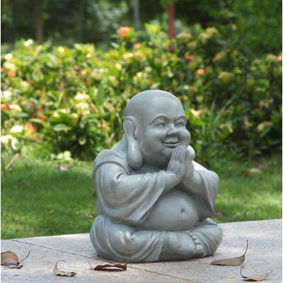 Hi-Line Gift Ltd. Sitting and Praying Buddha Statue & Reviews | Wayfair