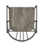 Chaise de salle à manger gris / noir Nabu