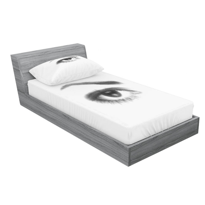 Microfiber Sheet Set, Twin Sheet Set + Fitted Sheet + 1 Pillowcase