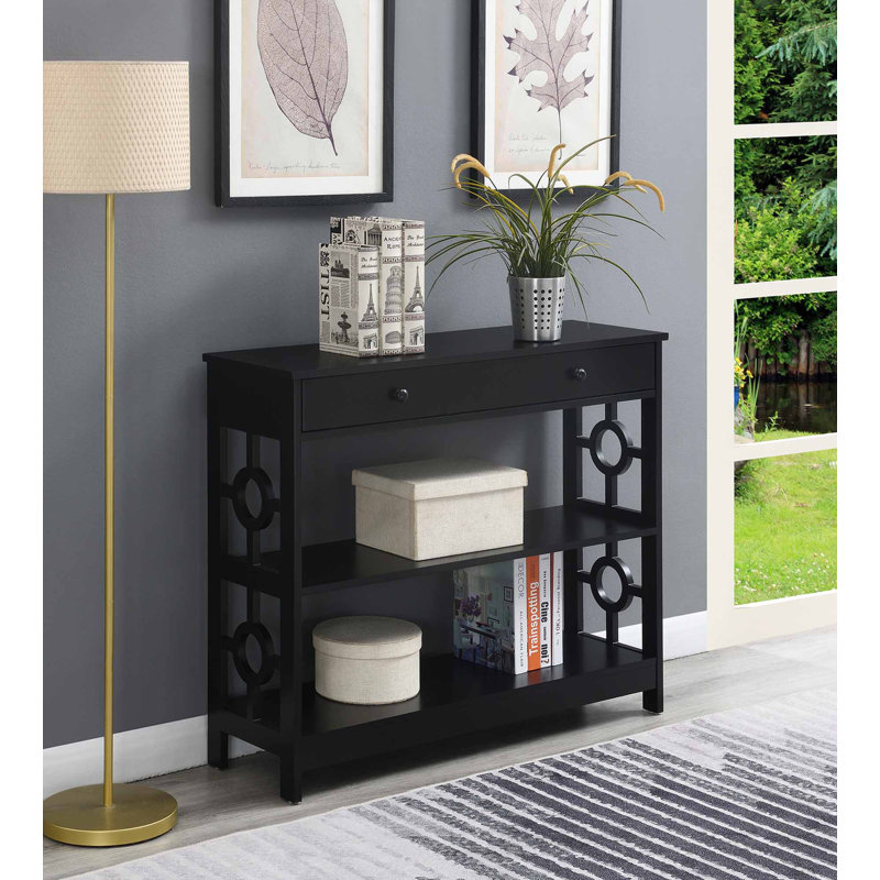 Console 40 po Odalis, Noir, H 31,75 po x l 40 po x P 12 po