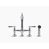 Artifacts® Bridge Faucet with Side Spray