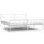Structure de lit en métal, acier robuste, sans matelas-660107219-660107238