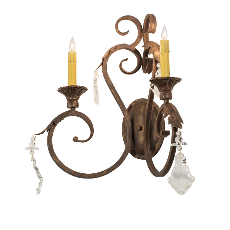 Josephine 2 - Light Candle Wall Light