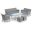 Outdoor - Piece Conversation Set-576753494
