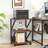 29.53'' H x 19.69'' W Printer Stand with Wheels-71651074