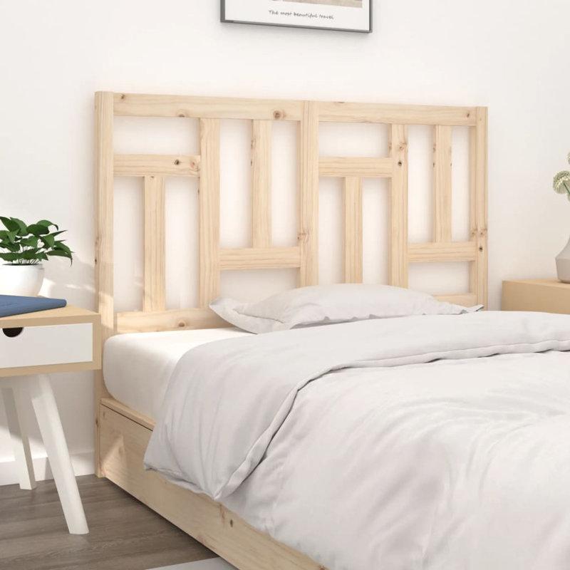 Jamae Solid Wood Headboard, Double (4'6), Brown