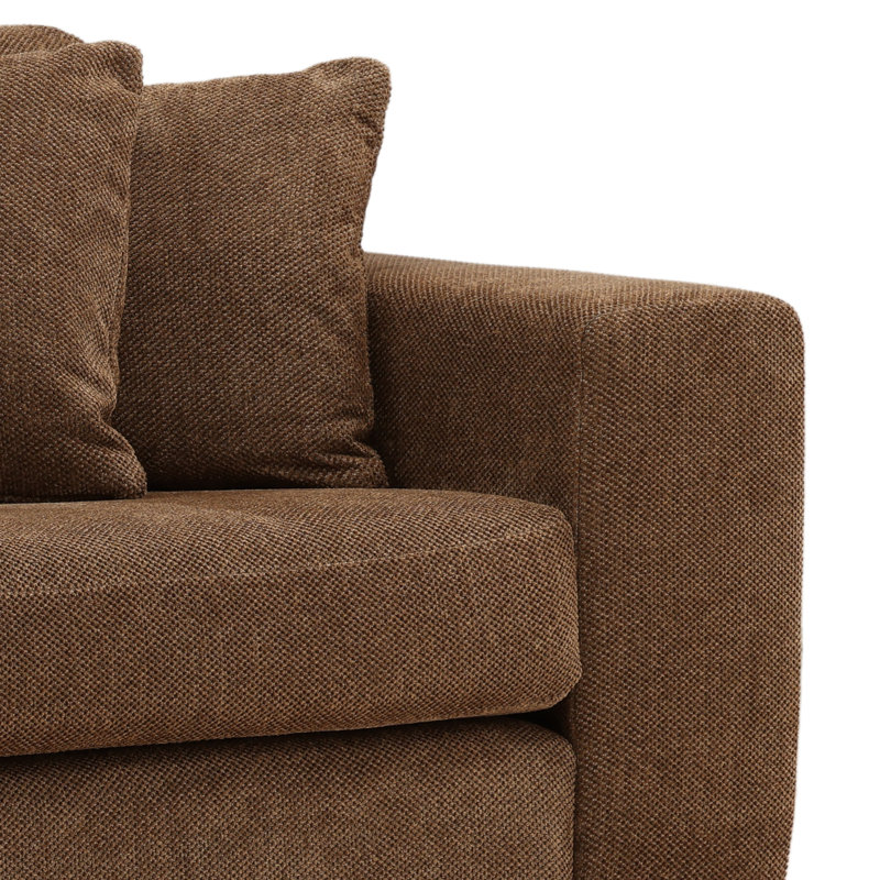 Darina Sofa Cream, Brown