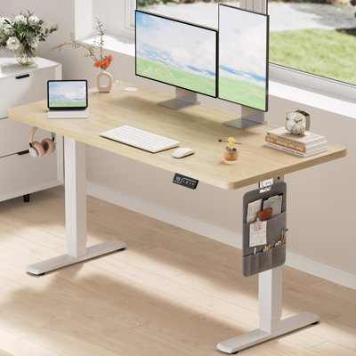 Height Adjustable Rectangular Standing Desk