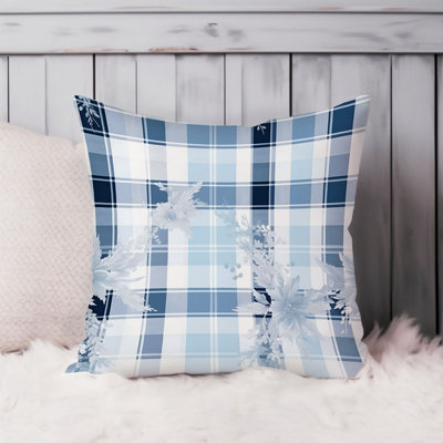 Blue Winter Plaid VII Modern