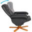 Resnick 29.5cm Wide Swivel Ergonomic Recliner-334556362