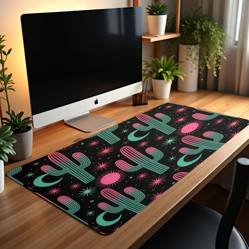 Polyester Desk Pad, 14.4x12.1