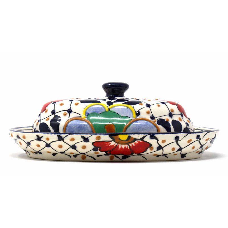 Ensemble de 2 assiettes à beurre Camargue