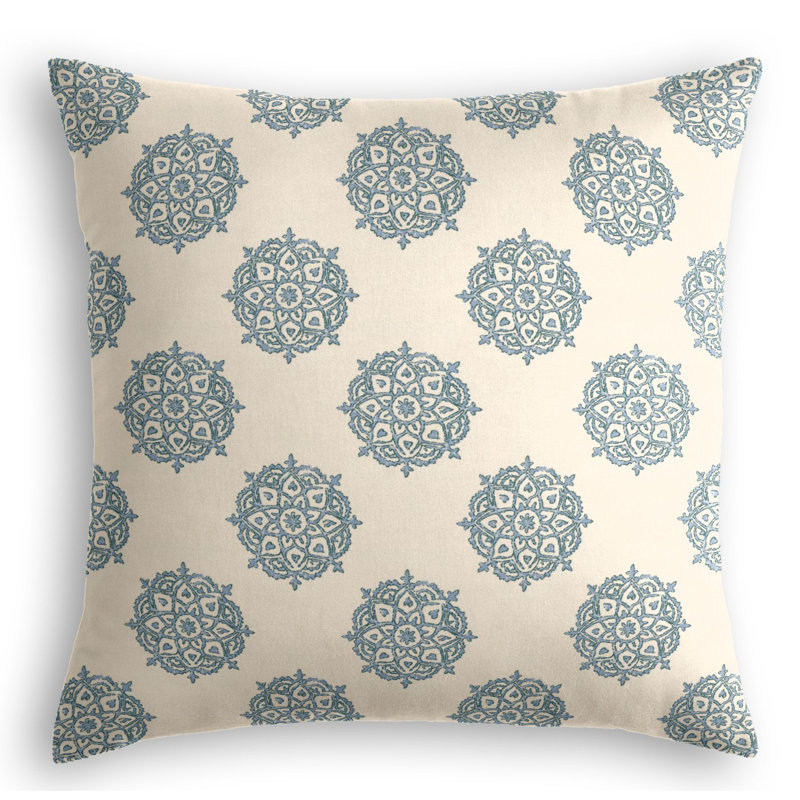 Multi Medallionaire Square Pillow Cover & Insert, 16" x 16"