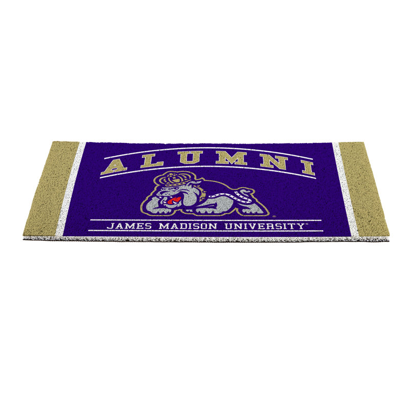 Tapis en PVC de l'Université James Madison, 28 po x 16 po