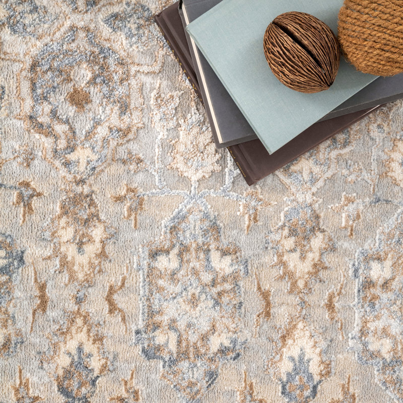 Fyffe Oriental Indoor Rug, Rectangle 4'3" x 6'