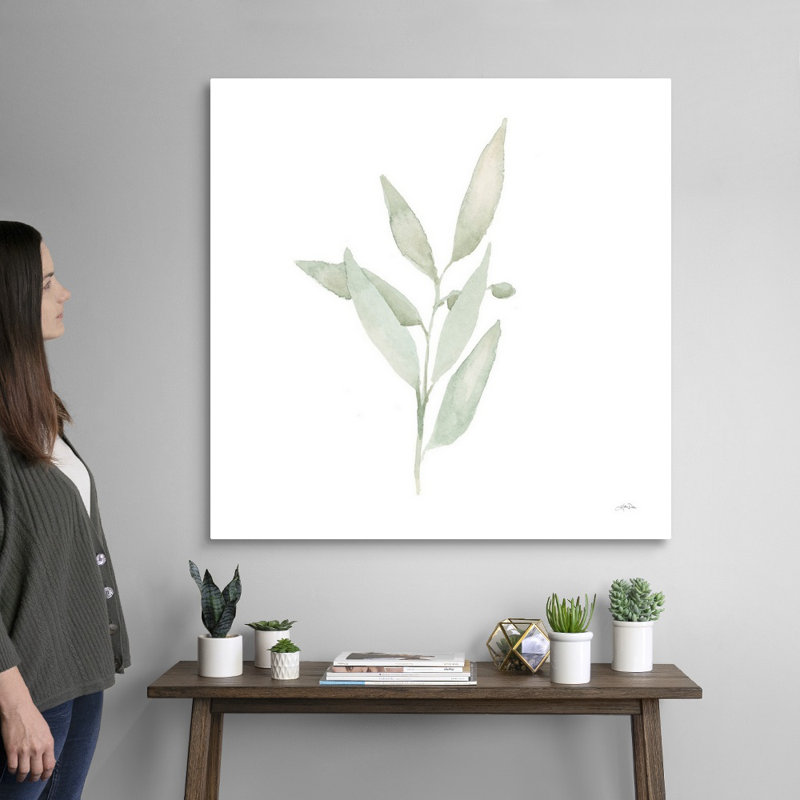 Art mural sur toile Sage II, Toile tendue, H 36 po x l 36 po