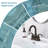 4 Inch 2-Handle Bathroom Faucet 360° Rotating Sink Faucet with Pop-Up Drain and Supply Hoses-107382585