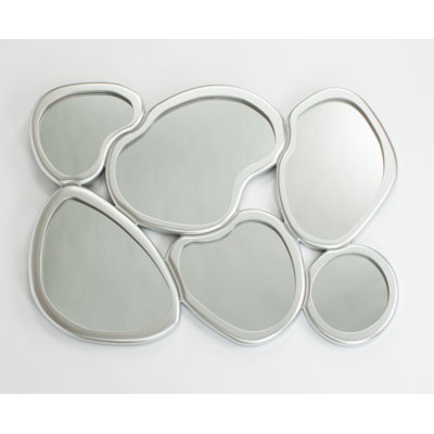 Flat Engineered Wood Wall Mirror