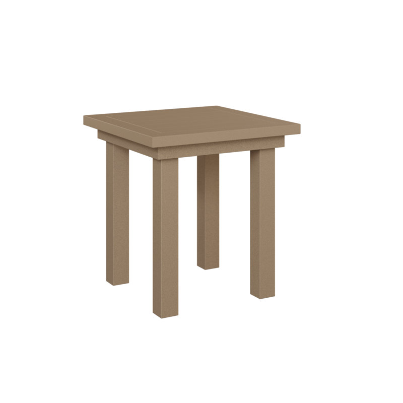Table de bout à hauteur de berge Berlin, Chêne veiné de bois
