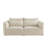 86'' Modular Curved Chenille Sofa with Down-Filled Cushions-118698511