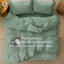  Ensemble de literie pour très grand lit avec drap-housse - Ensemble de literie extra doux en coton prélavé 4 pièces-106246515-109972614