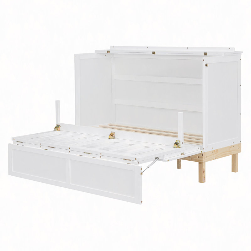 Lit escamotable Murphy, Blanc