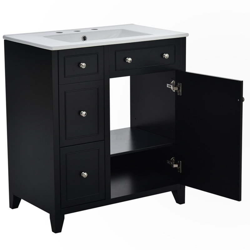 Armoire décorative, Noir