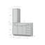 Ensemble de meuble-lavabo simple 51 po Disar-111300898