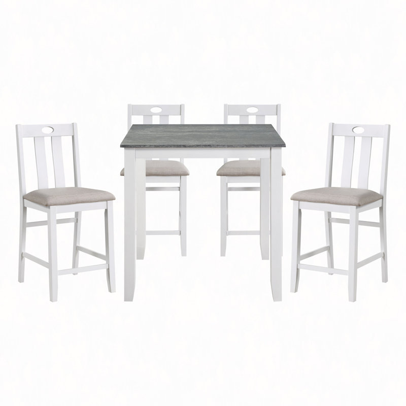 Mobilier de salle à manger décontracté 5 pièces