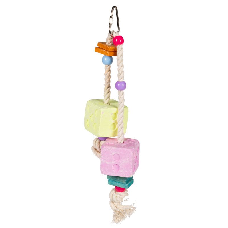 Blocs de minéraux / formes de dés avec jouets