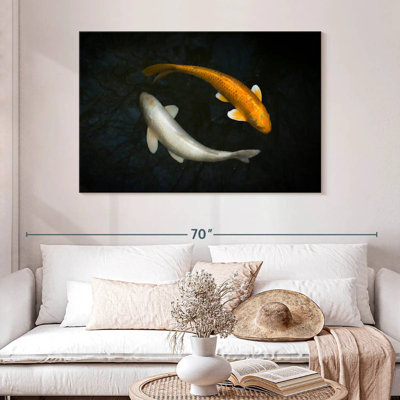 Brampt argent et or Koi