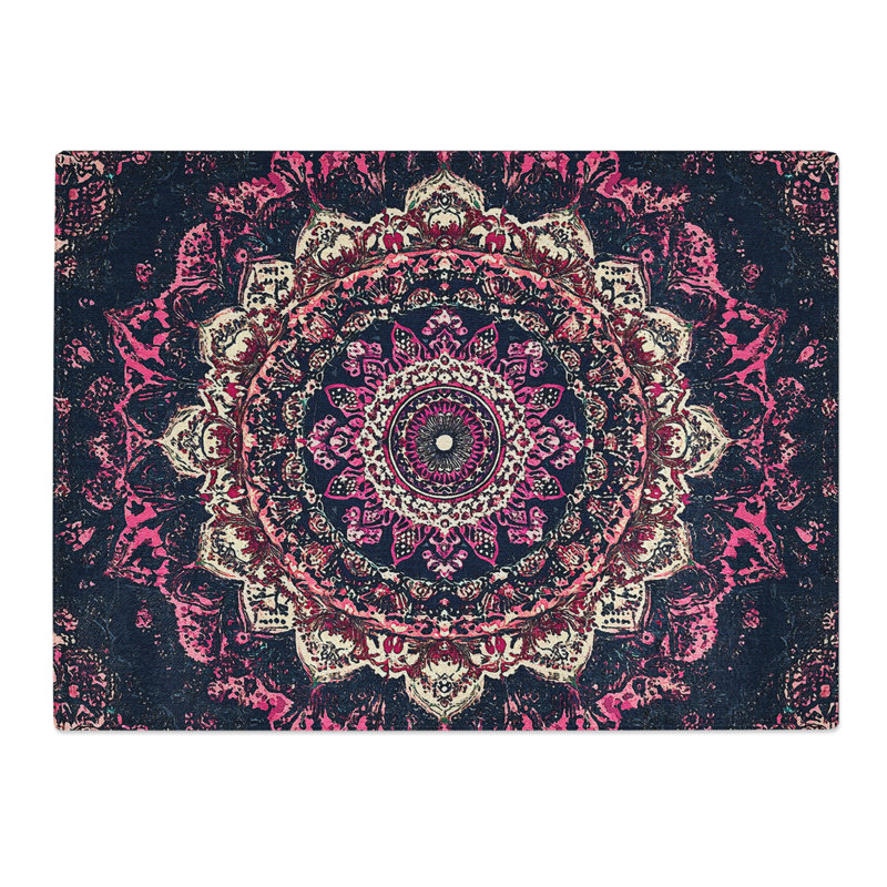 Mandala Vol.4  Glass Chopping Board