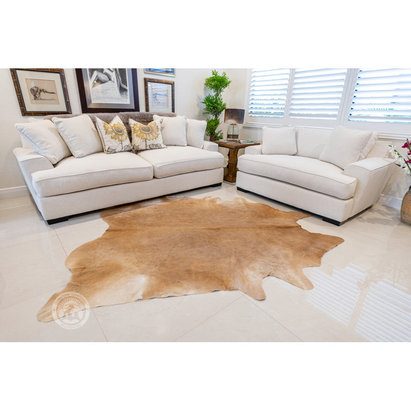 Cowhide Indoor Rug, Novelty 6' x 8'