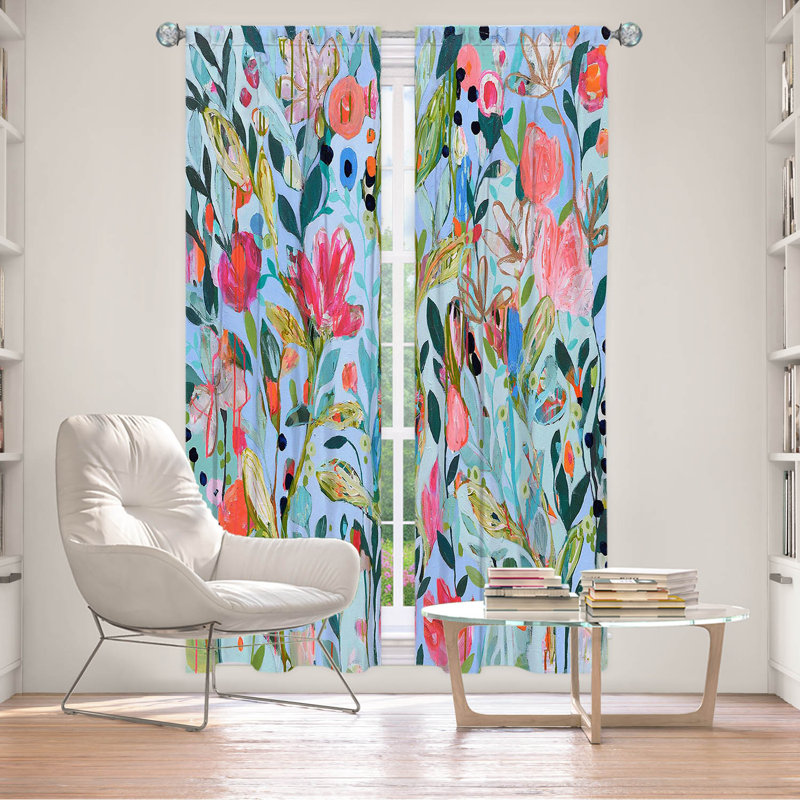 Room Darkening Curtain Pair, 20" W x 52" L