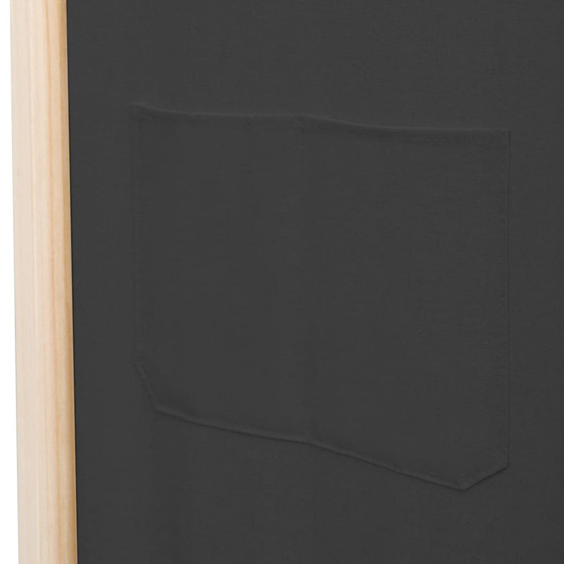 Rizzo 170cm H Folding Room Divider, 4, Grey, 170 x 160cm