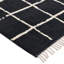Paris Hand Knotted Area Rug in Black/White-1348606106