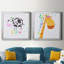 Animal Spots VII Animal Spots VII - Ensemble de 2 cadres photo sur toile-1129643788-1129643777